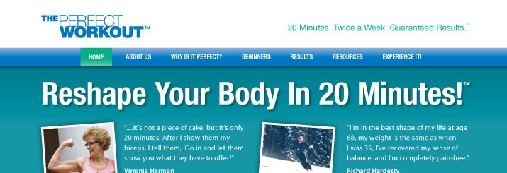 The-Perfect-Workout-Website