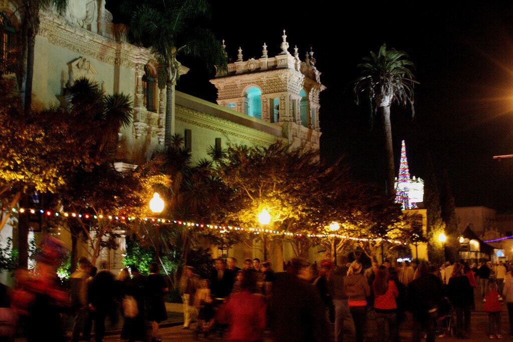 December Nights in Balboa Park. Image credit: Flickr