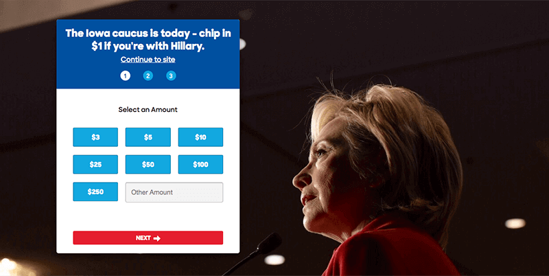 Hilary - Landing Page