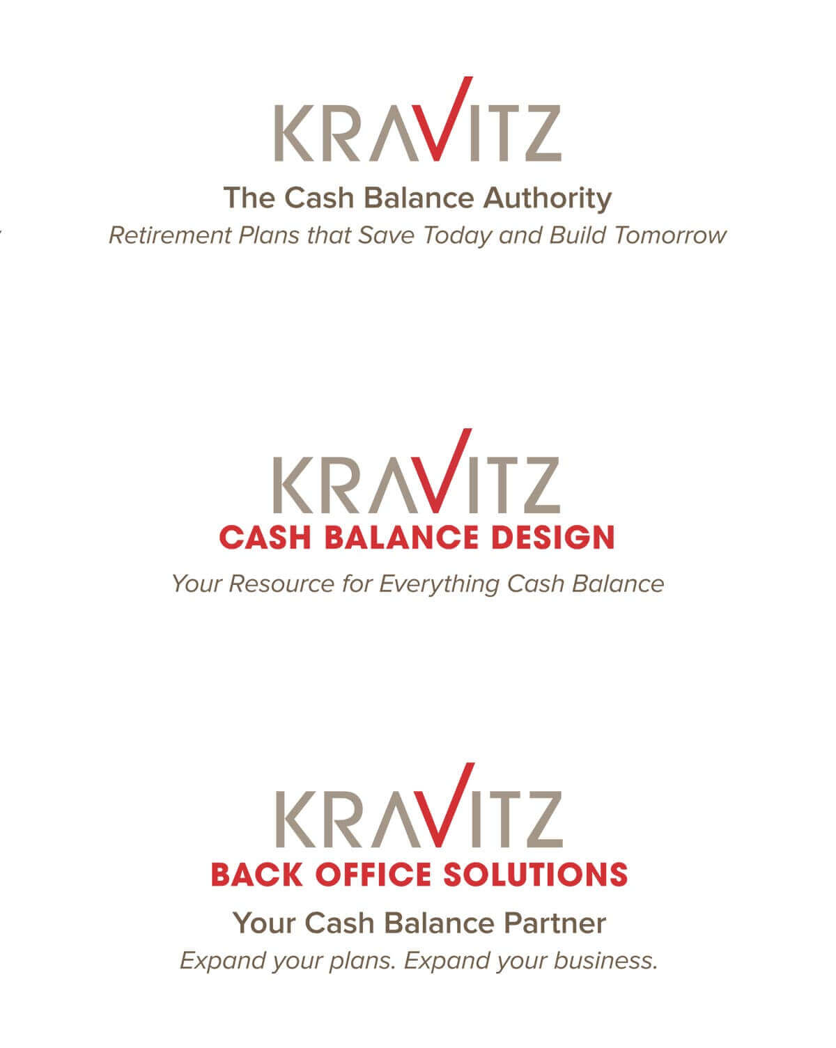 Kravitz financial services logos