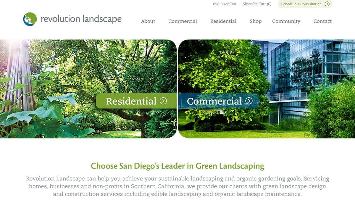 B2C + B2B Website Design & Marketing For Landscaping Firm - B2C + B2B Website Design & Marketing For Landscaping Firm