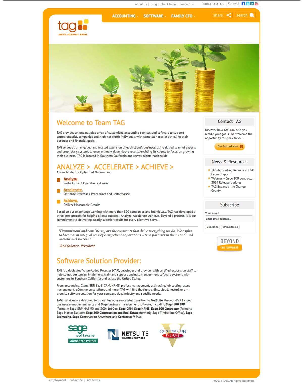 website redesign for accounting firm cpa web design