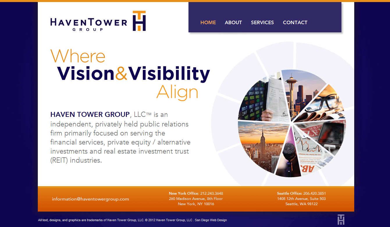 HavenTower Group- Website Design