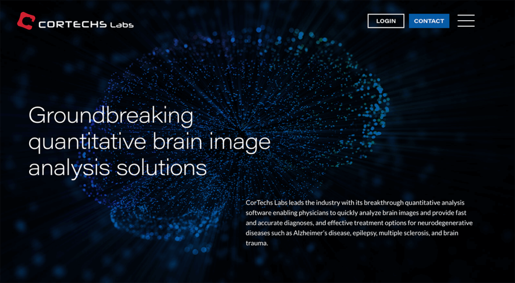 Website Design for CorTech Labs