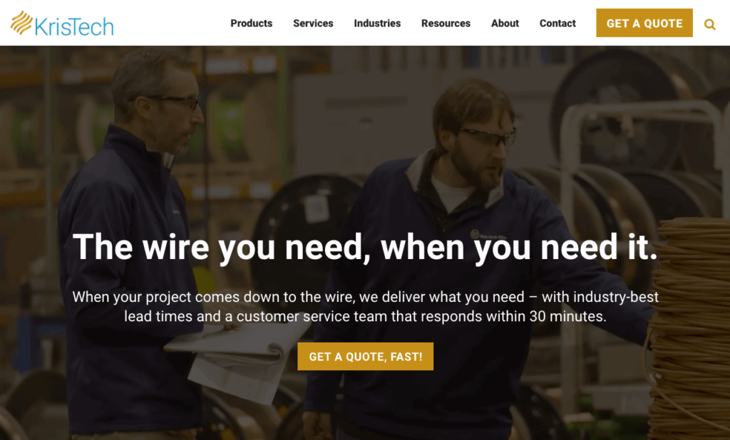 Kris-Tech website