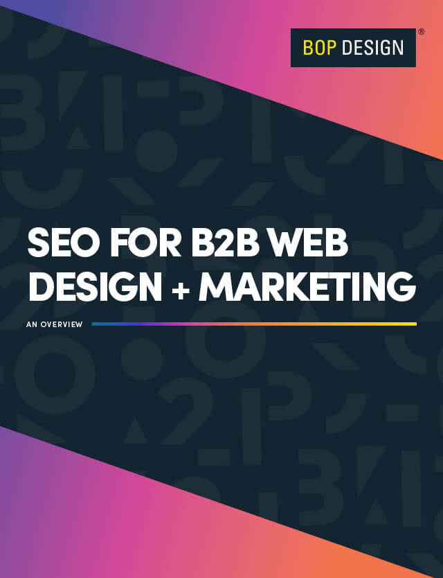 Cover of SEO for B2B Web Design and Marketing