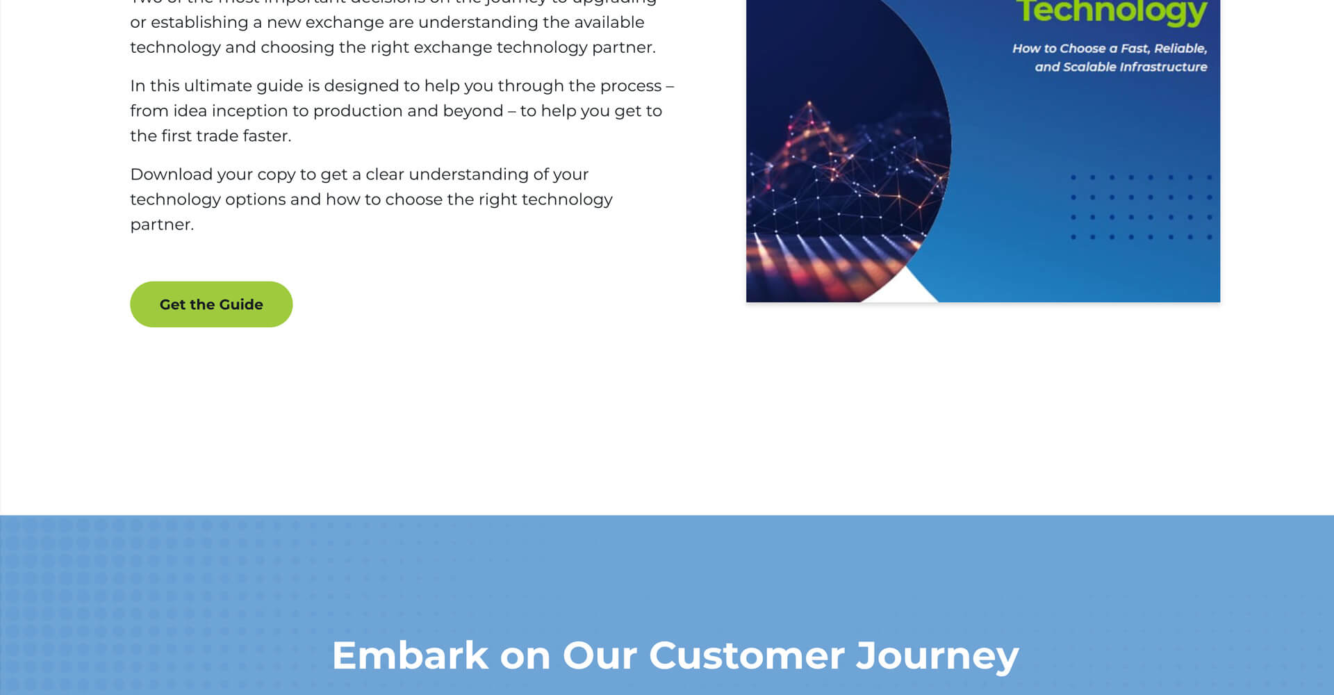 Homepage screenshot of Connamara Tech