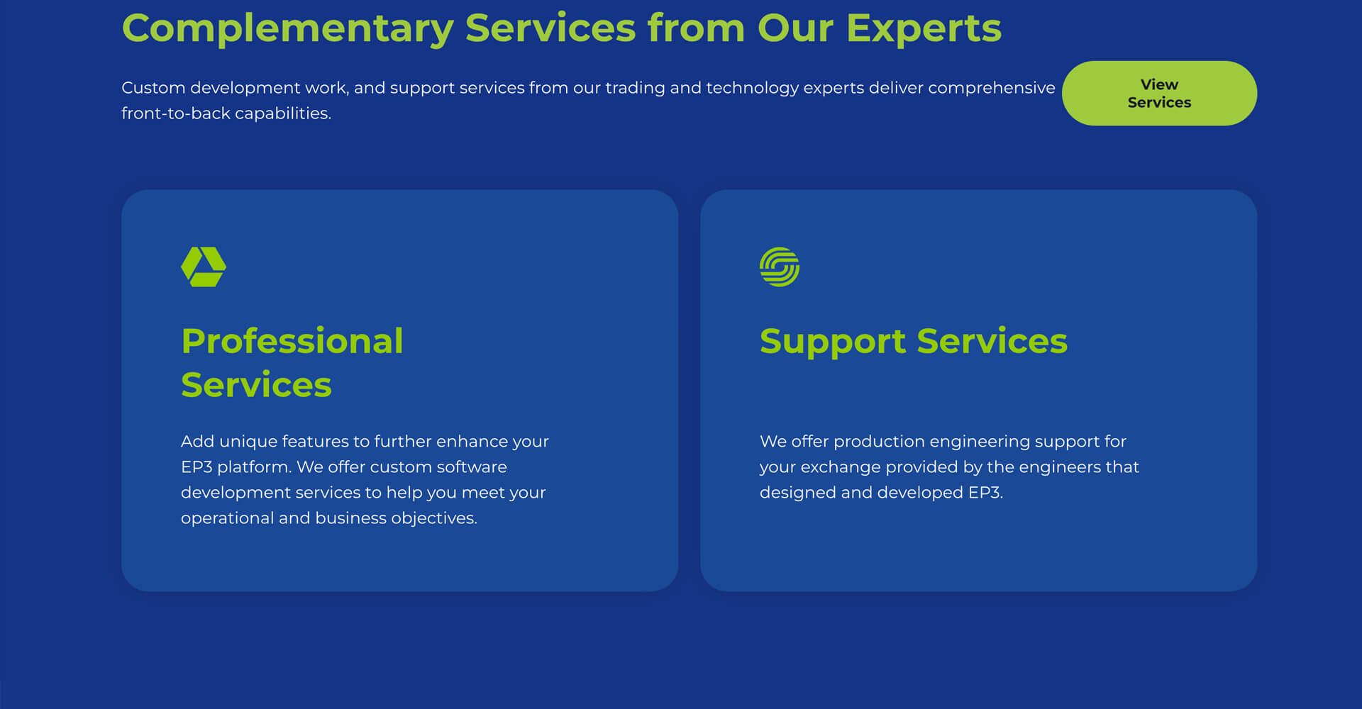 Homepage screenshot of Connamara Tech