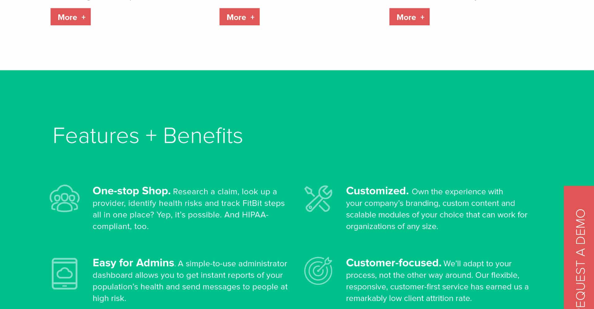 Homepage screenshot of MediKeeper