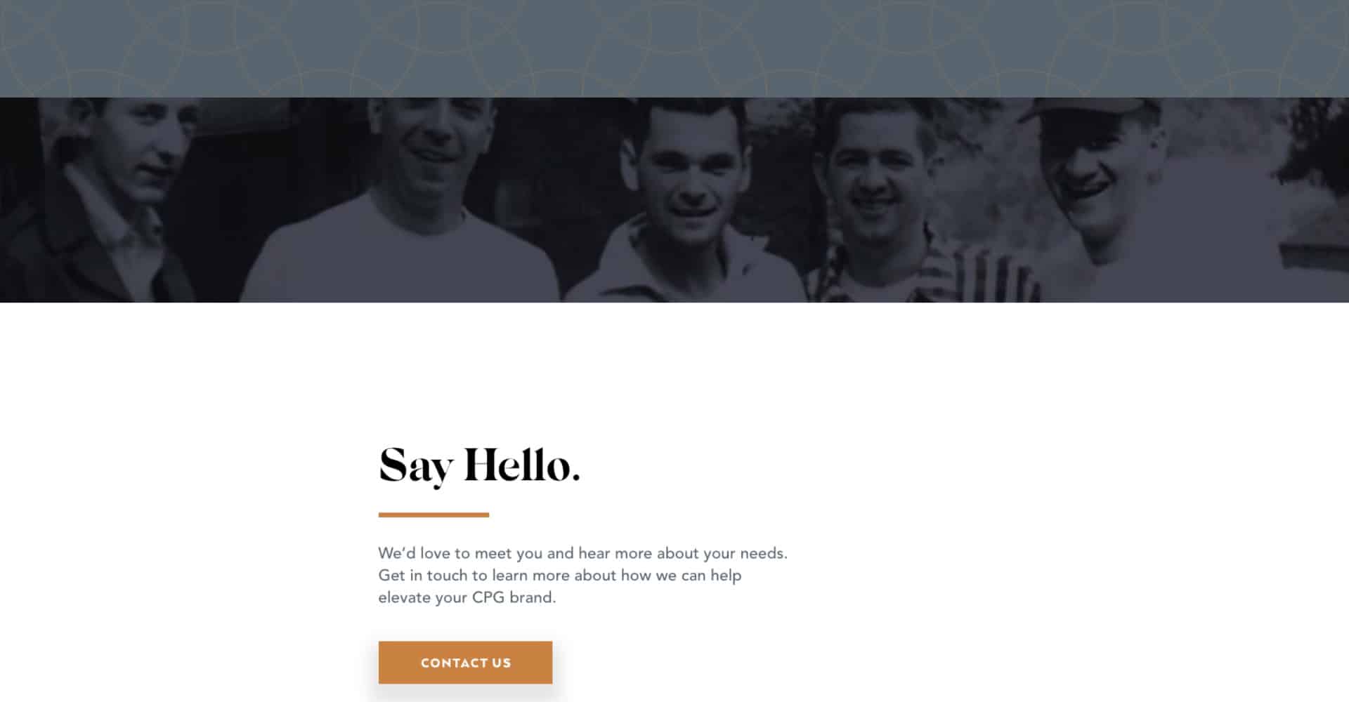 Homepage screenshot of Olberding