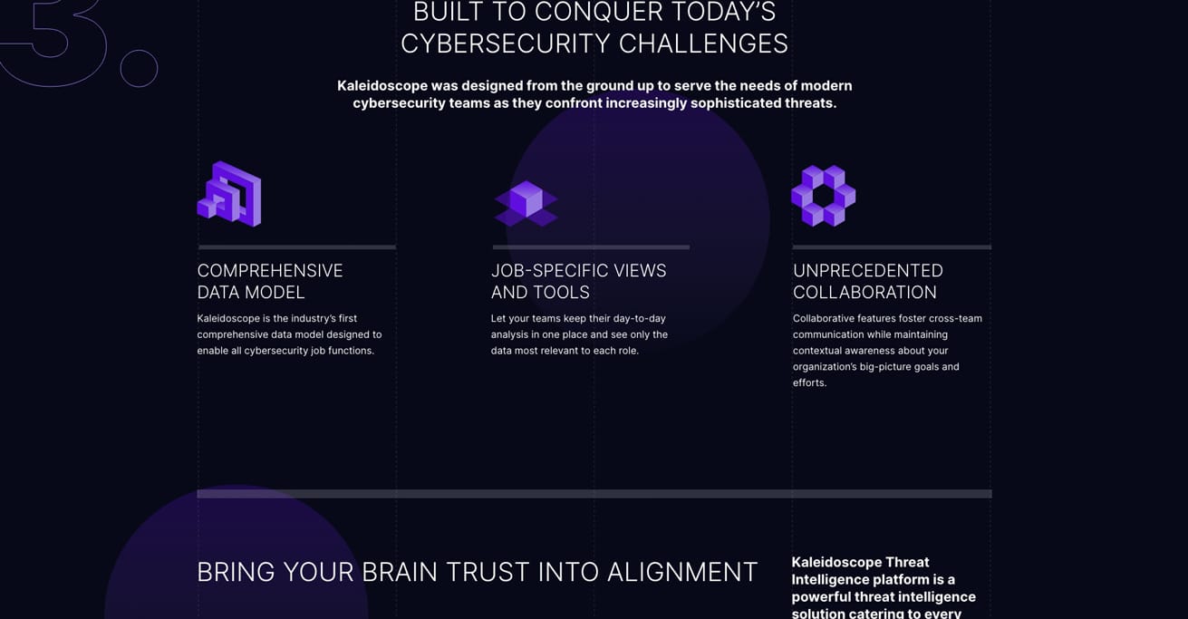 Homepage screenshot of Outcome Security