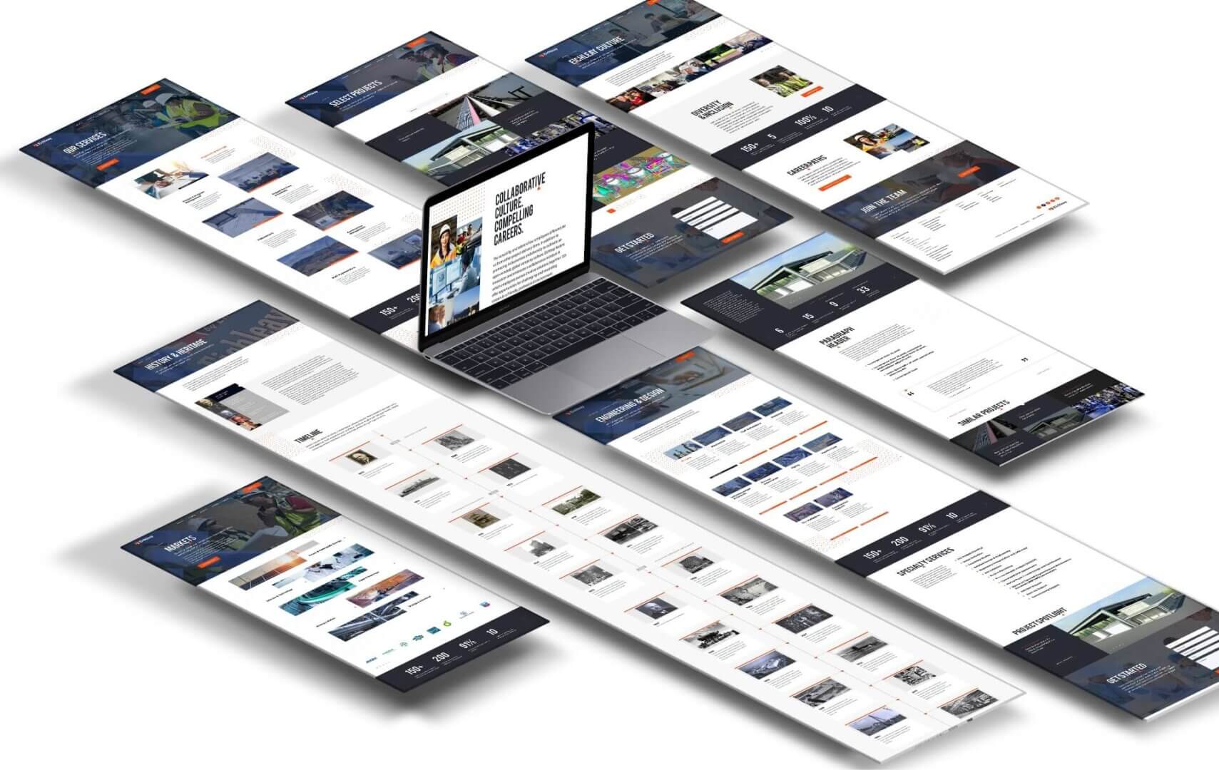B2B Web Design for Design and Engineering Firm | Case Study