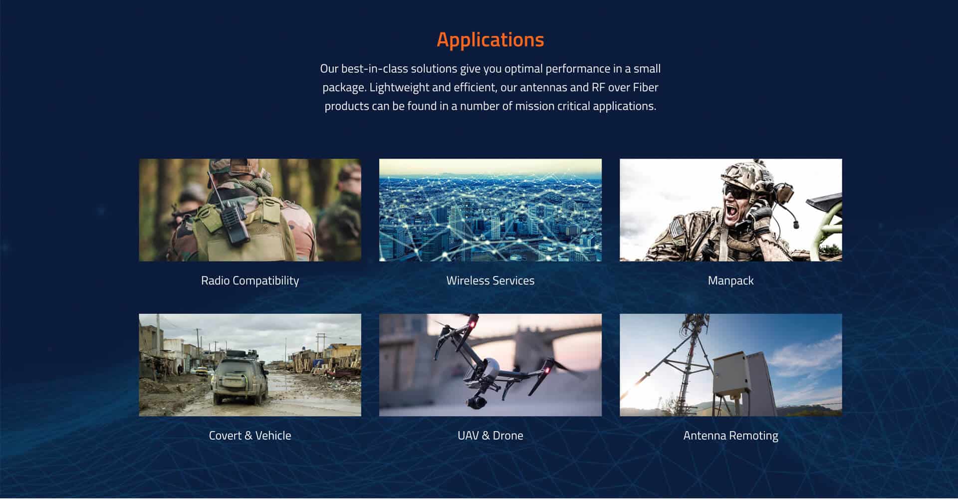 Homepage screenshot of Octane Wireless