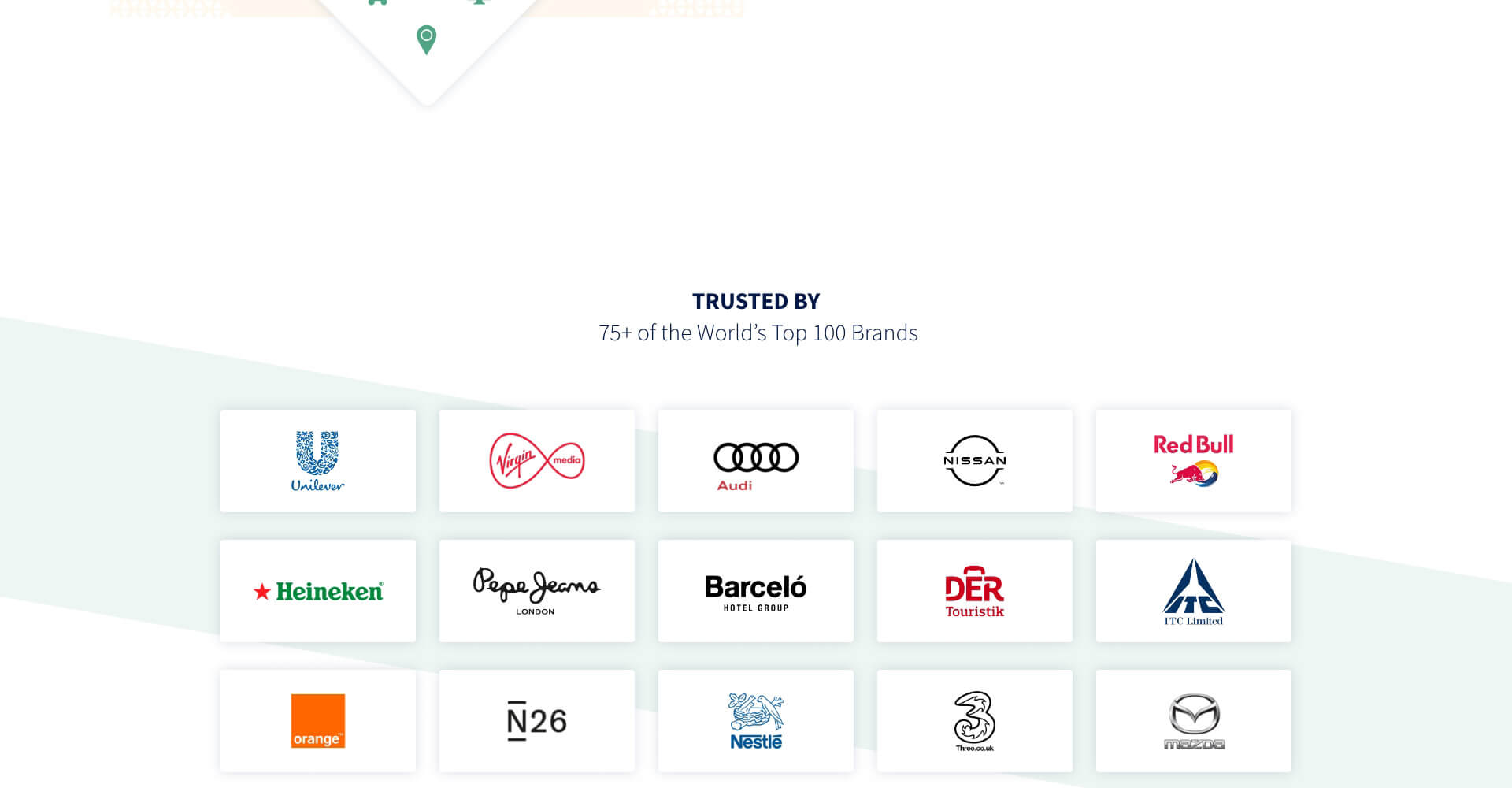 Homepage screenshot of Zeotap