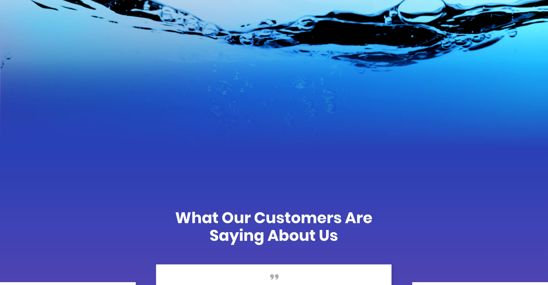 Homepage screenshot of Aquacycl