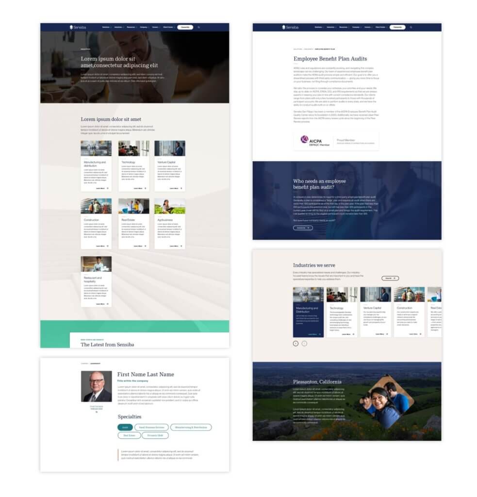 B2B Website Redesign for Global Accounting Firm | Bop Design