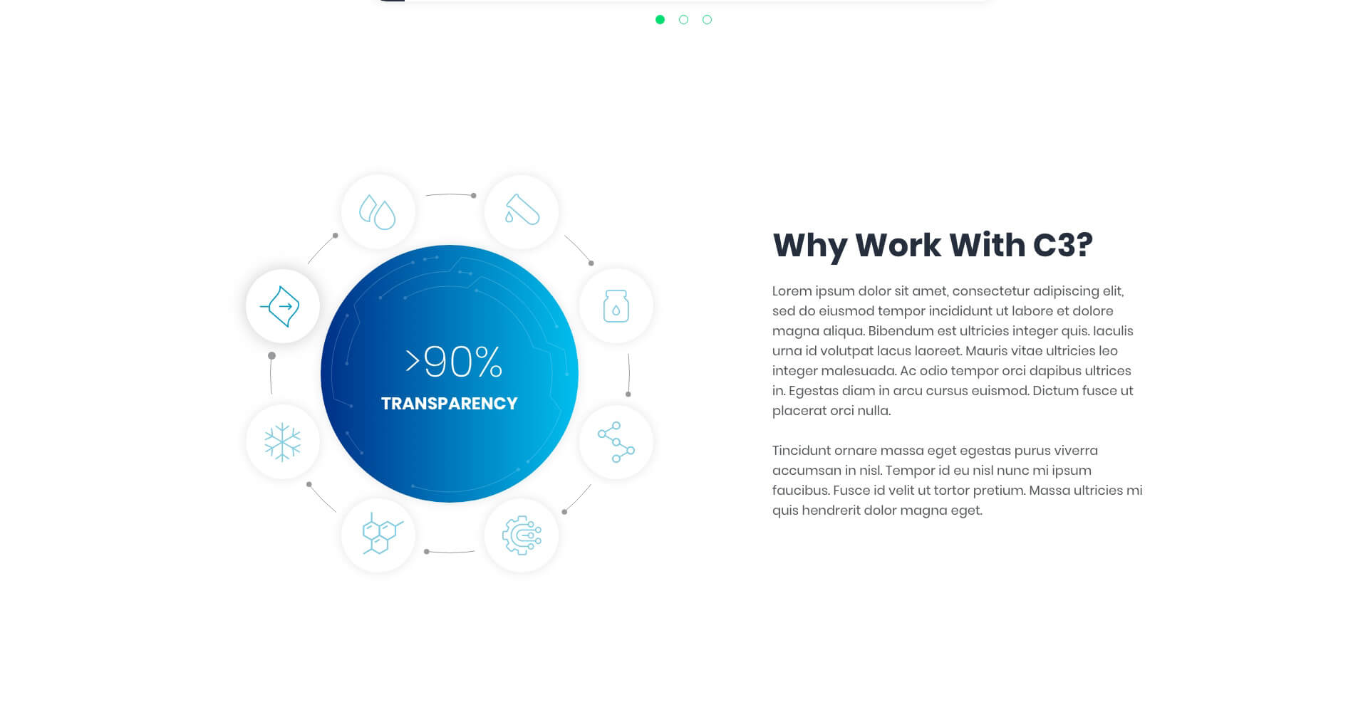 Homepage screenshot of C3Nano