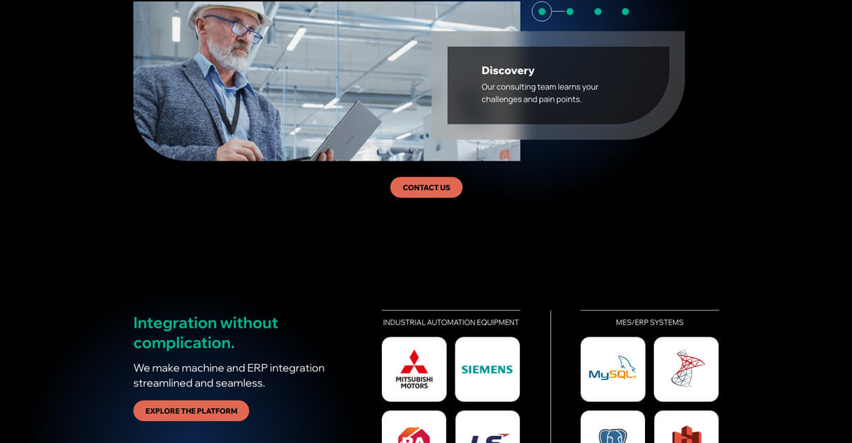 Homepage screenshot of Glassdome