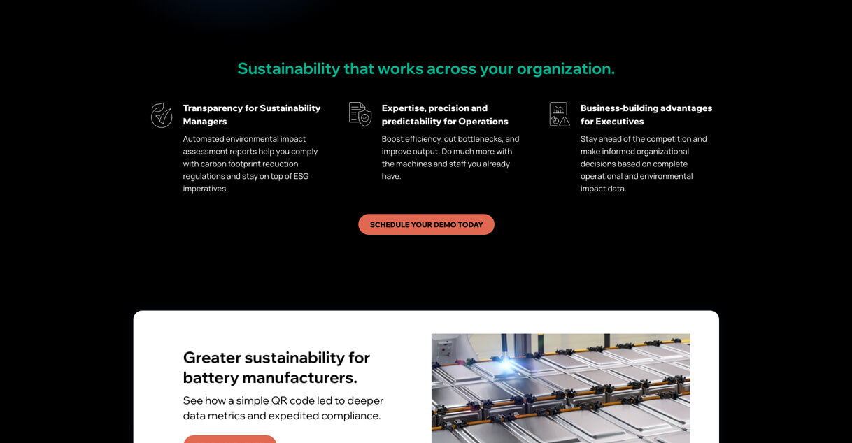 Homepage screenshot of Glassdome