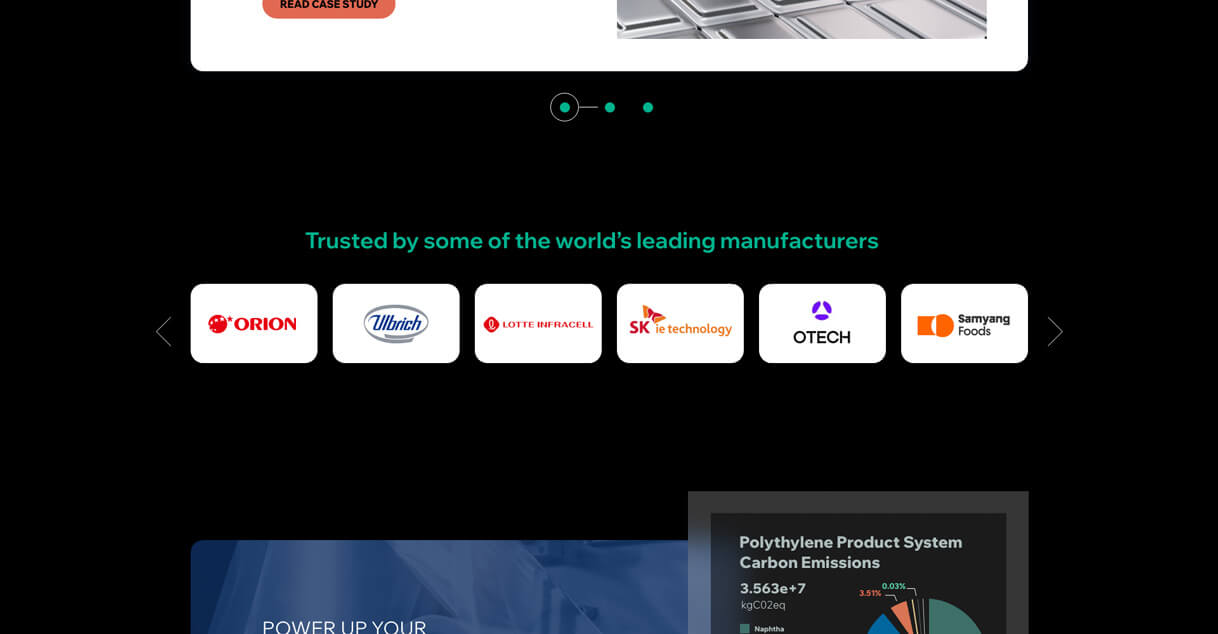 Homepage screenshot of Glassdome
