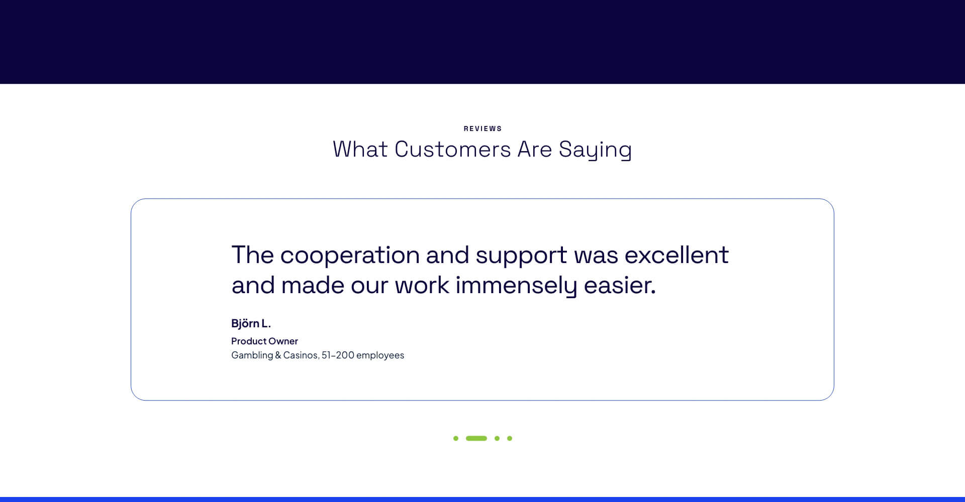 Homepage screenshot of Locance