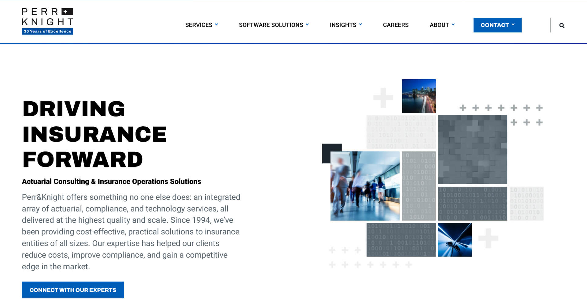 Homepage screenshot of Perr&Knight