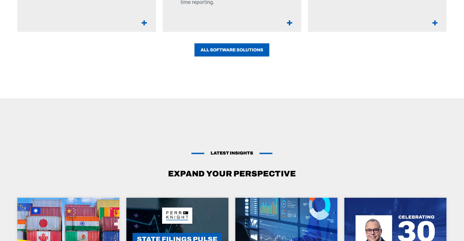 Homepage screenshot of Perr&Knight