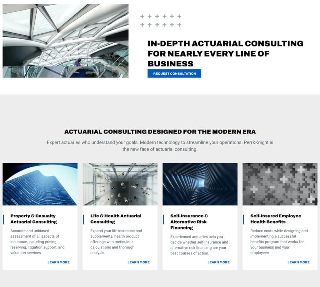 PerrandKnight service offerings features
