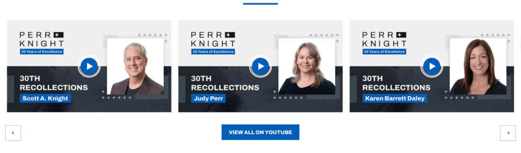 PerrandKnight 30th anniversary carousel