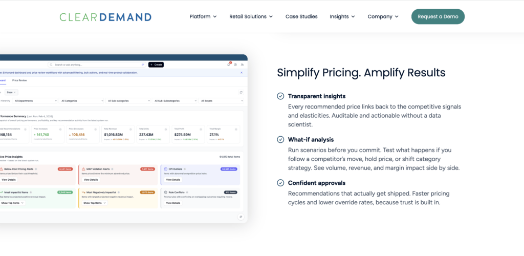 Their messaging is structured in a way that is easy to follow and evaluate.