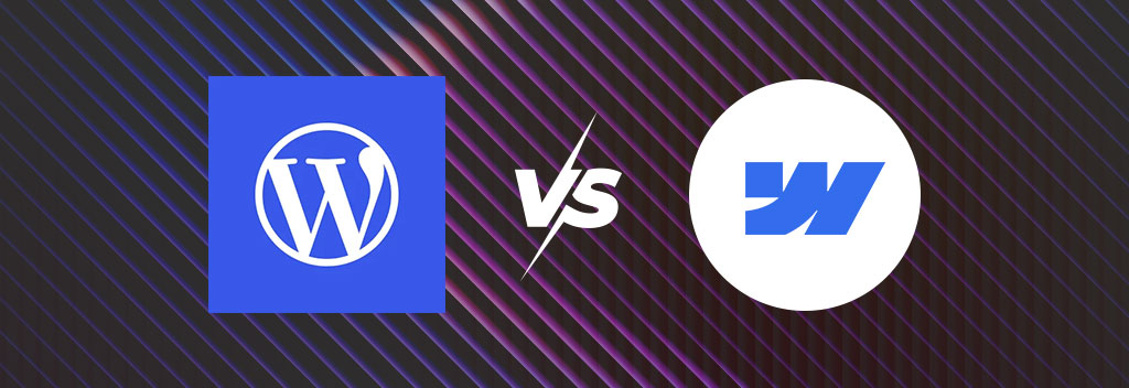 Wordpress and Webflow comparison: Pros and Cons with SEO and GEO consideration.